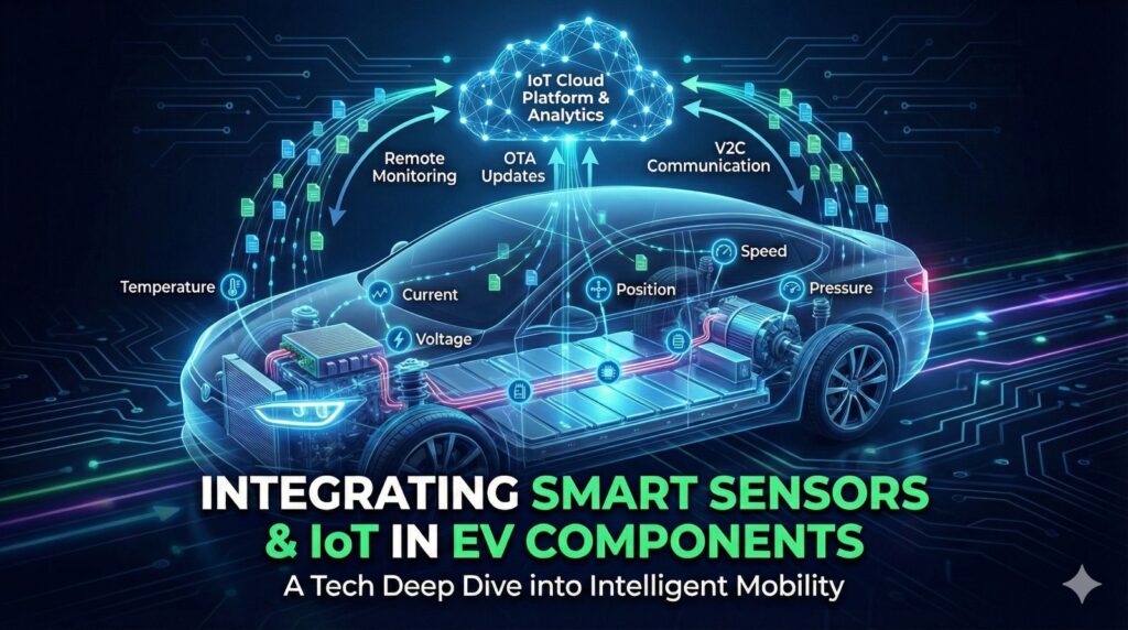Tech Deep Dive: Integrating Smart Sensors & IoT in EV Components